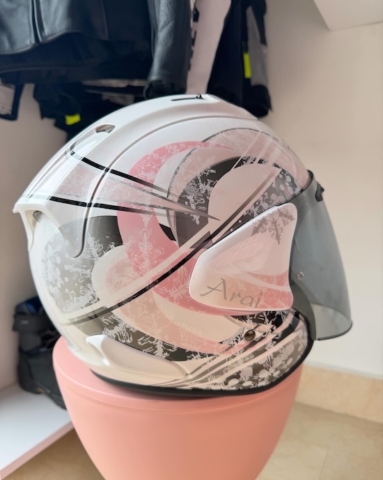 ARAI VZ-RAM SNOW DOME PINK