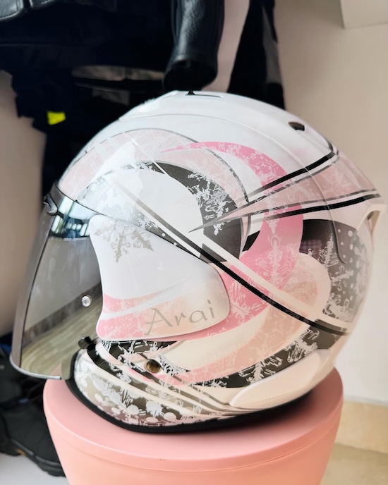 ARAI VZ-RAM SNOW DOME PINK