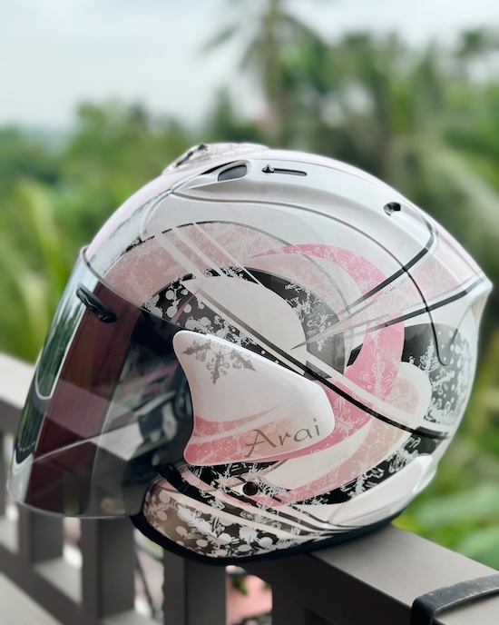 ARAI VZ-RAM SNOW DOME PINK